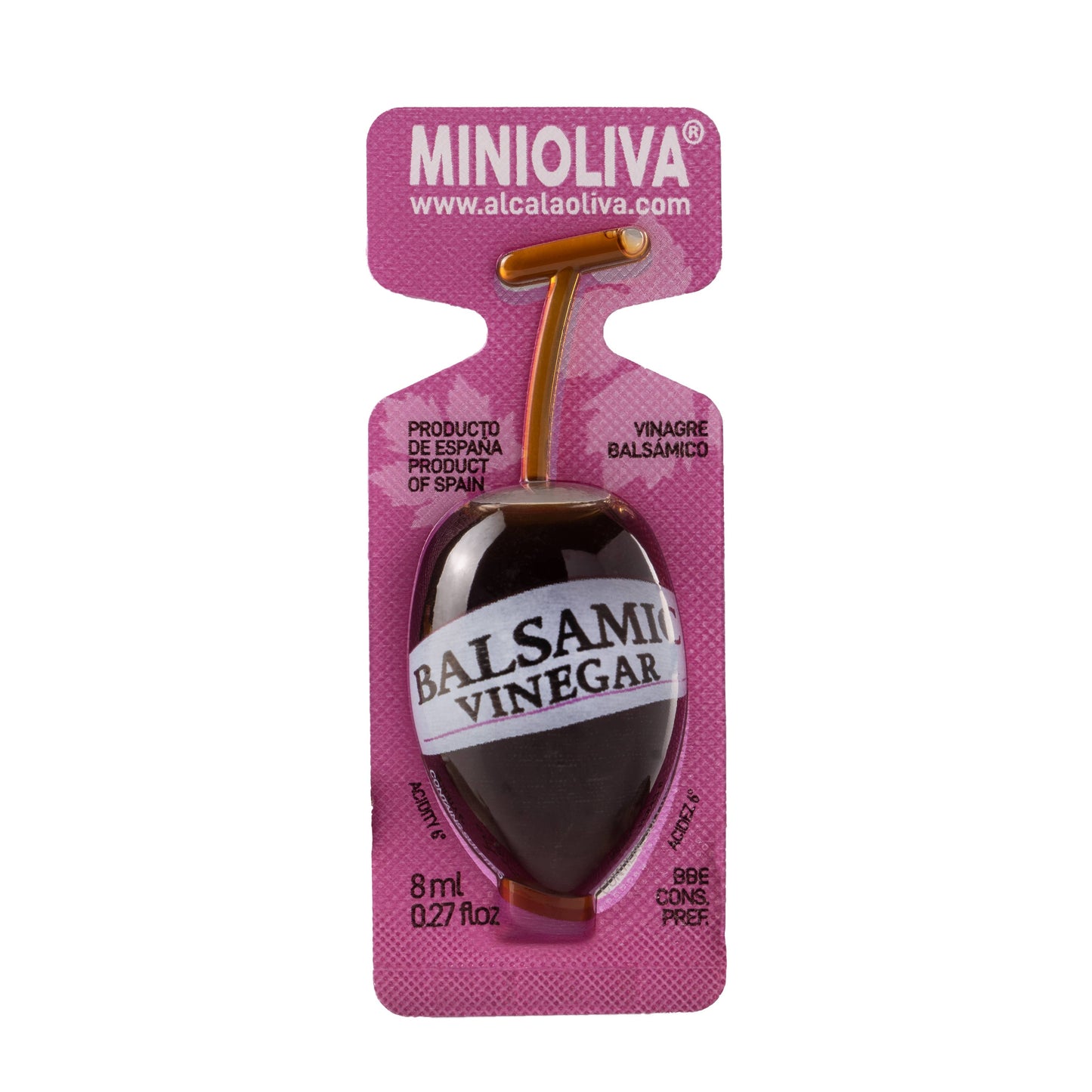 MiniOliva - Balsamic Vinegar - Single Serve - 0.27 fl oz