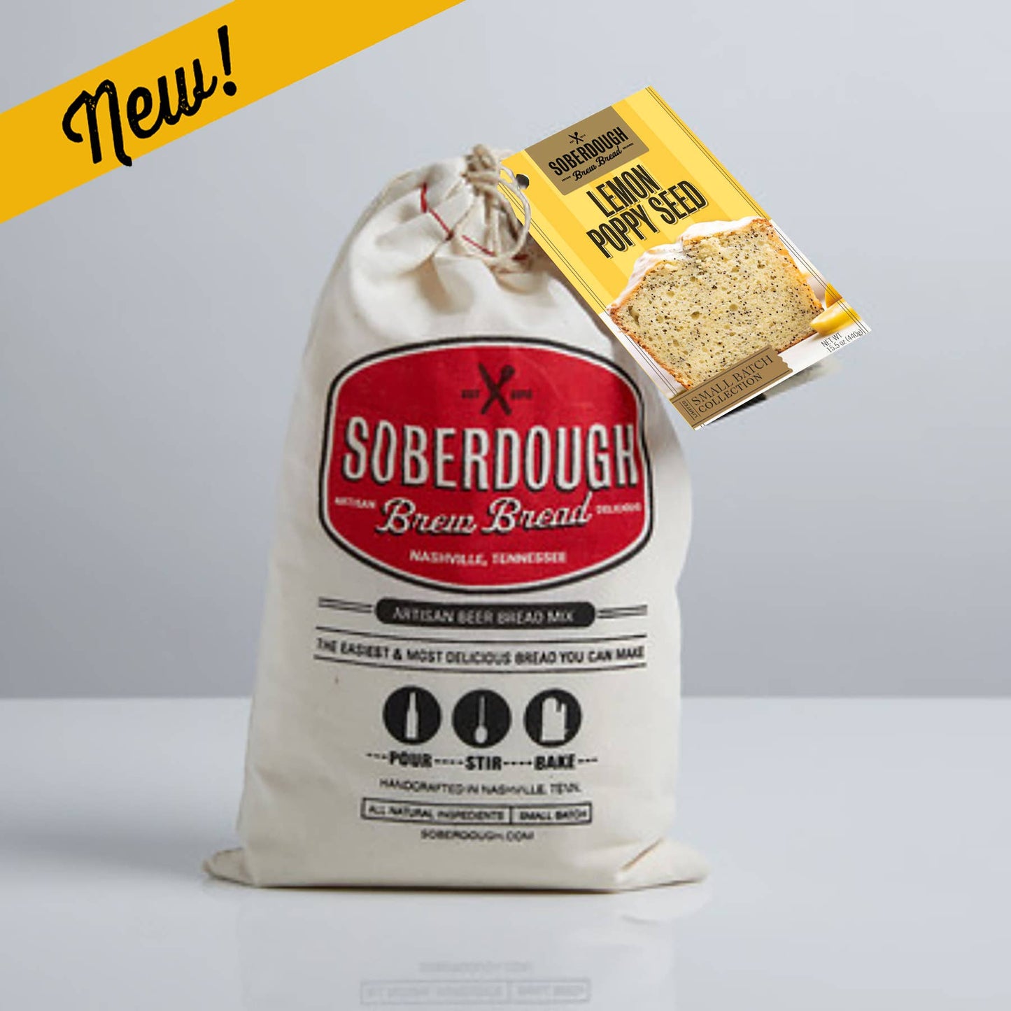 Soberdough - Lemon Poppy Seed - Case