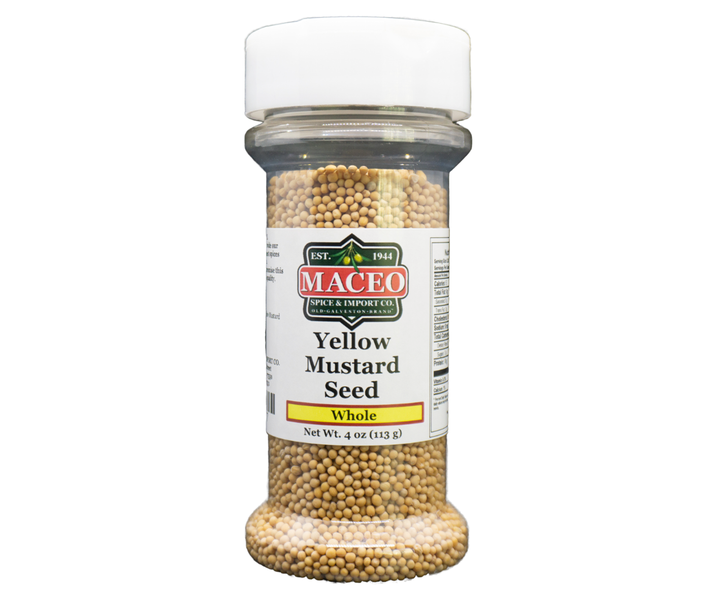 #SIX Yellow Mustard Seed - Whole