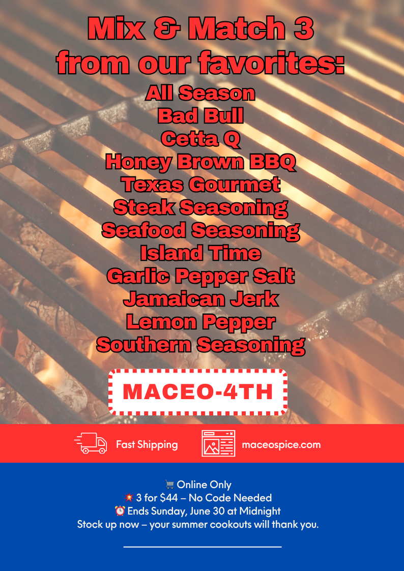 Get 3 Large Maceo Blends for $44 - Ends June 29th