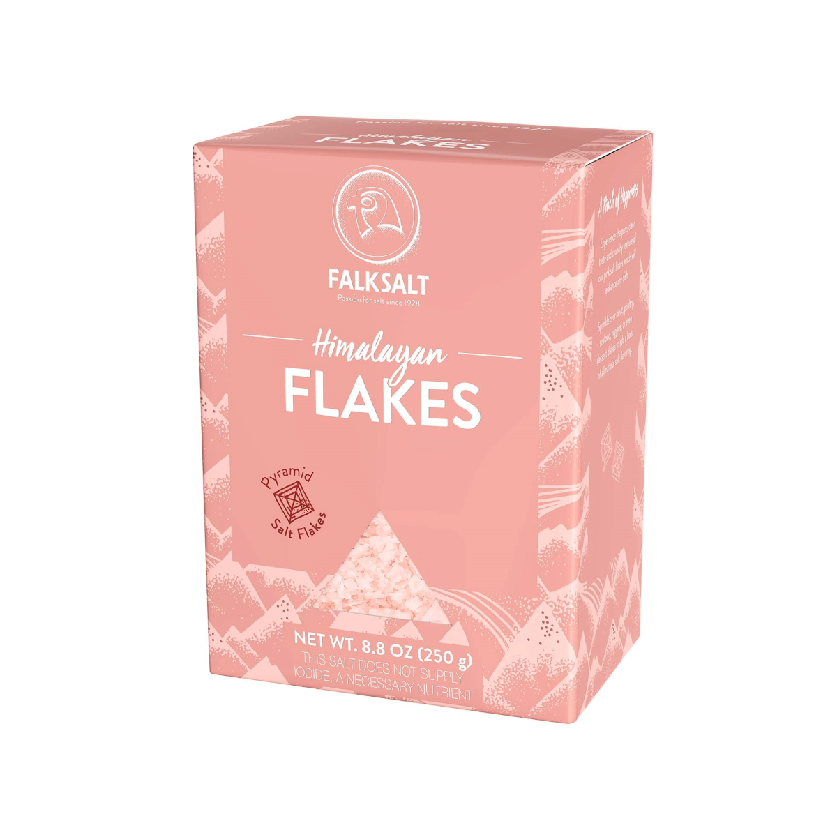 Pink Himalayan Salt Flakes: 8.8 oz