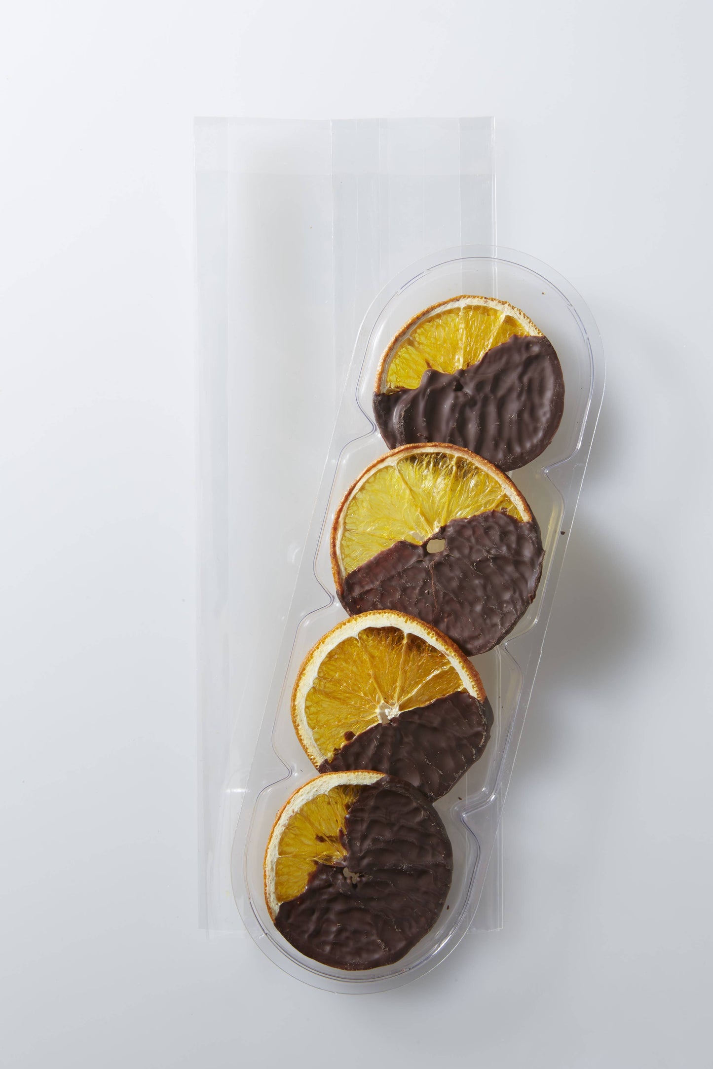 Dark Chocolate Orange Crispy Slices | Gift Pack w/Tray - New: 1.5 oz