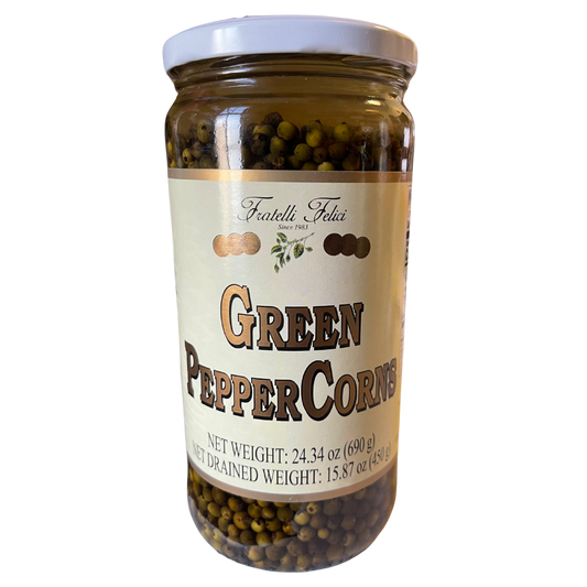 Green Peppercorns in Brine