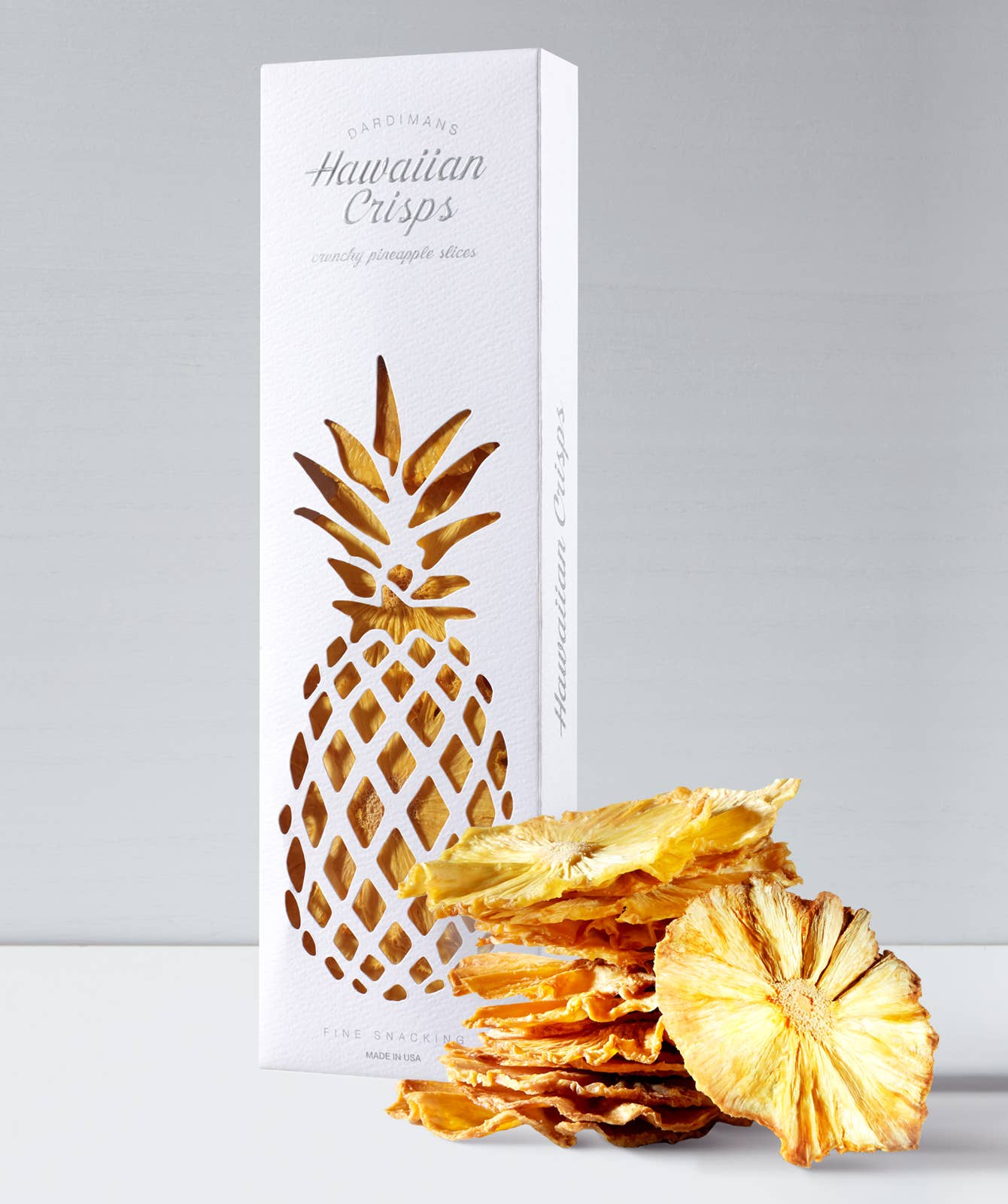 Hawaiian Pineapple Slices Fine Gift Die-Cut Box