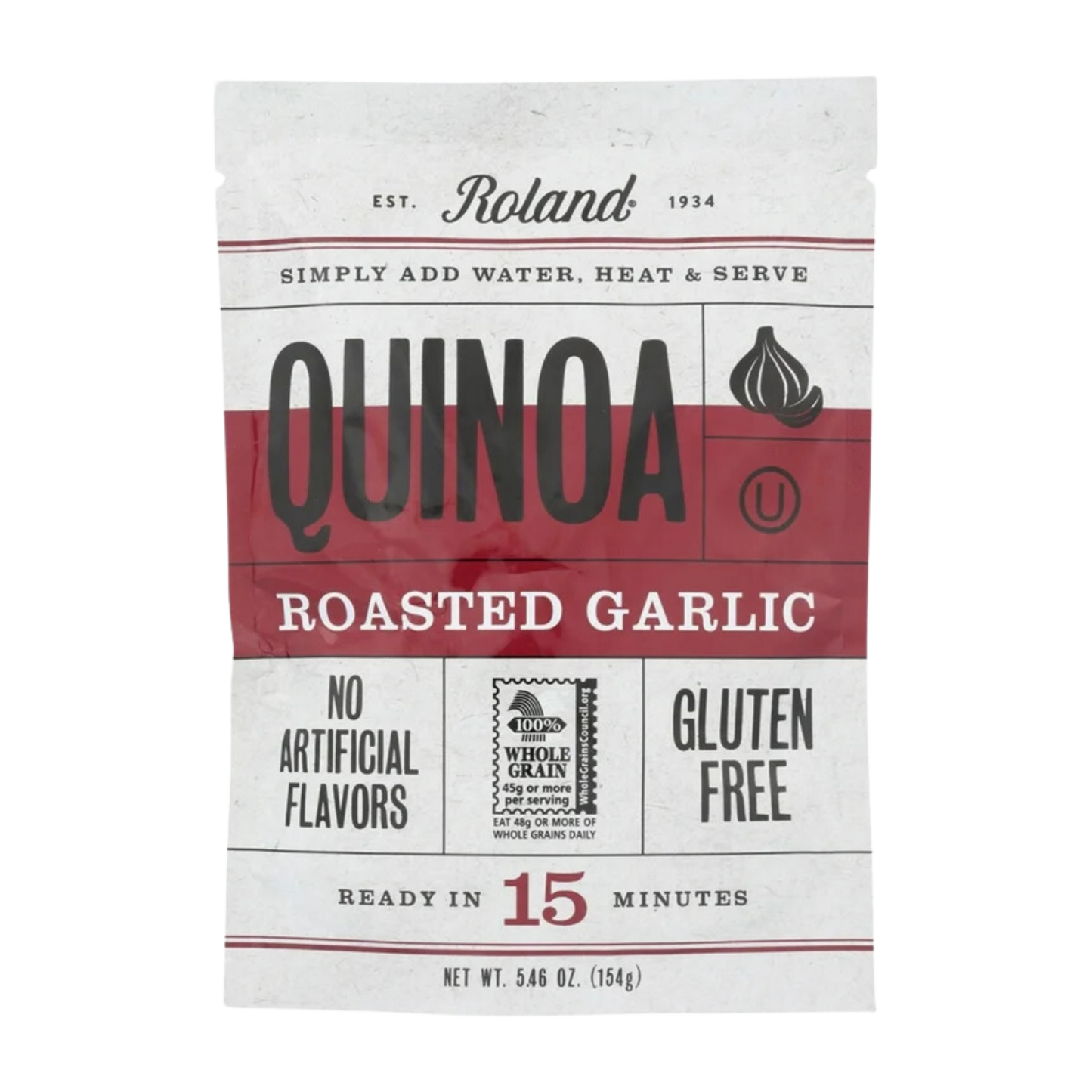 Roland Roasted Garlic Quinoa -  5oz