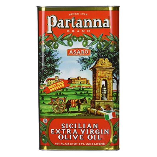 Partanna Extra Virgin Olive Oil- 3 Liter