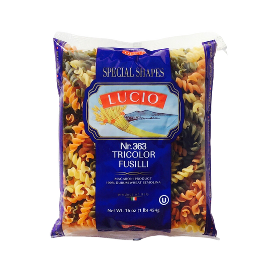 Tricolor Fusilli Lucio