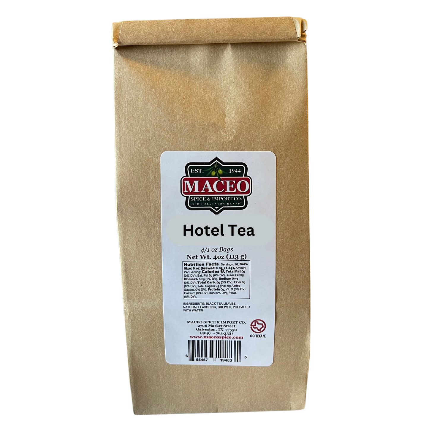 Maceo Hotel Tea