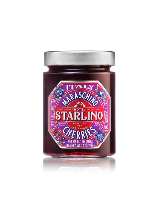 Hotel Starlino Italian Maraschino Cherries - 14oz Jar