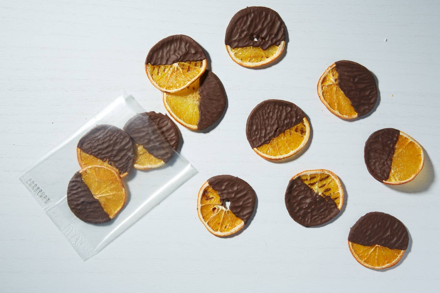 Crispy Dark Chocolate Orange Slices | Snack Pack w/Tray-New!: 0.8oz