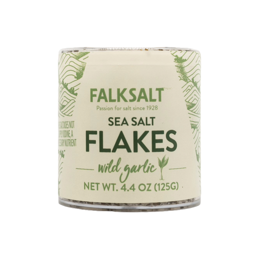 Wild Garlic Sea Salt Flakes: 4.4 oz