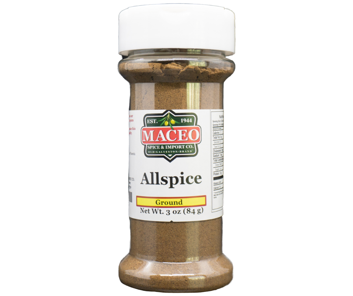 Allspice - Ground  Maceo Spice & Import Co.